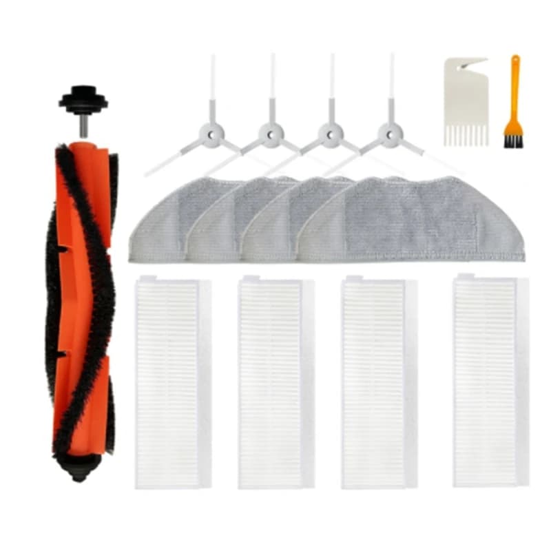 ABNL Set di Ricambio: Copertura Spazzola Principale, Filtro HEPA e Panno per Robot Aspirapolvere Xiaomi Mijia Mi Essential G1 MJSTG1