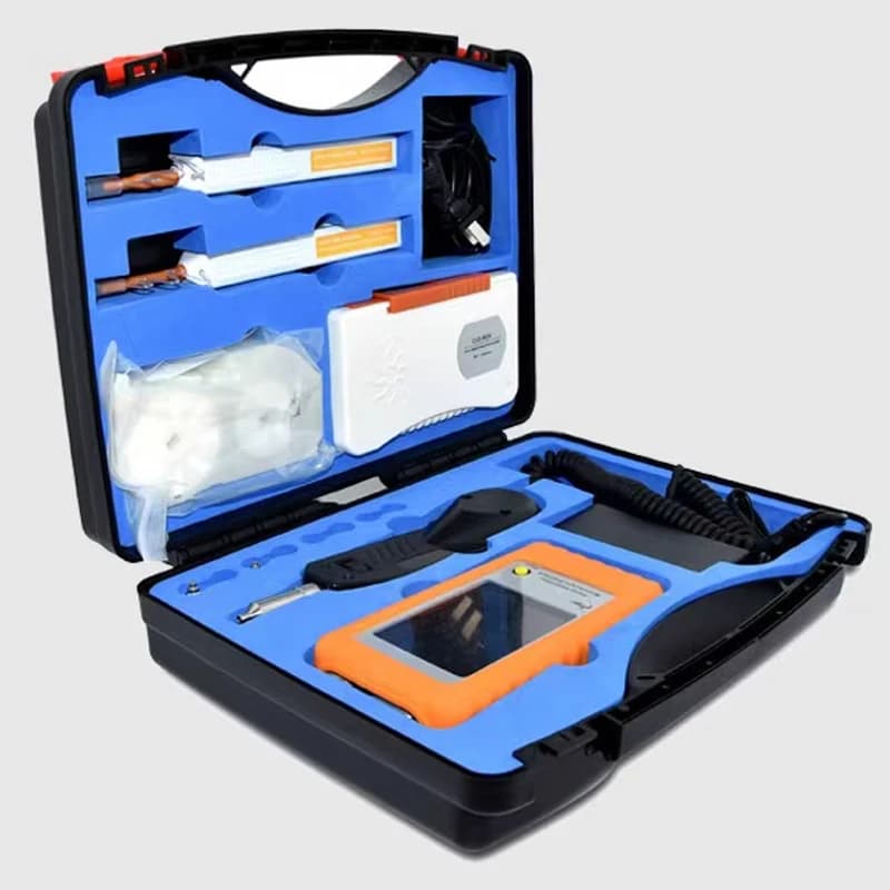 Microscopio per ispezione con lente d'ingrandimento per il viso in fibra portatile TQ-DIS-S Display Host Strumento per l'ispezione del viso finale in fibra