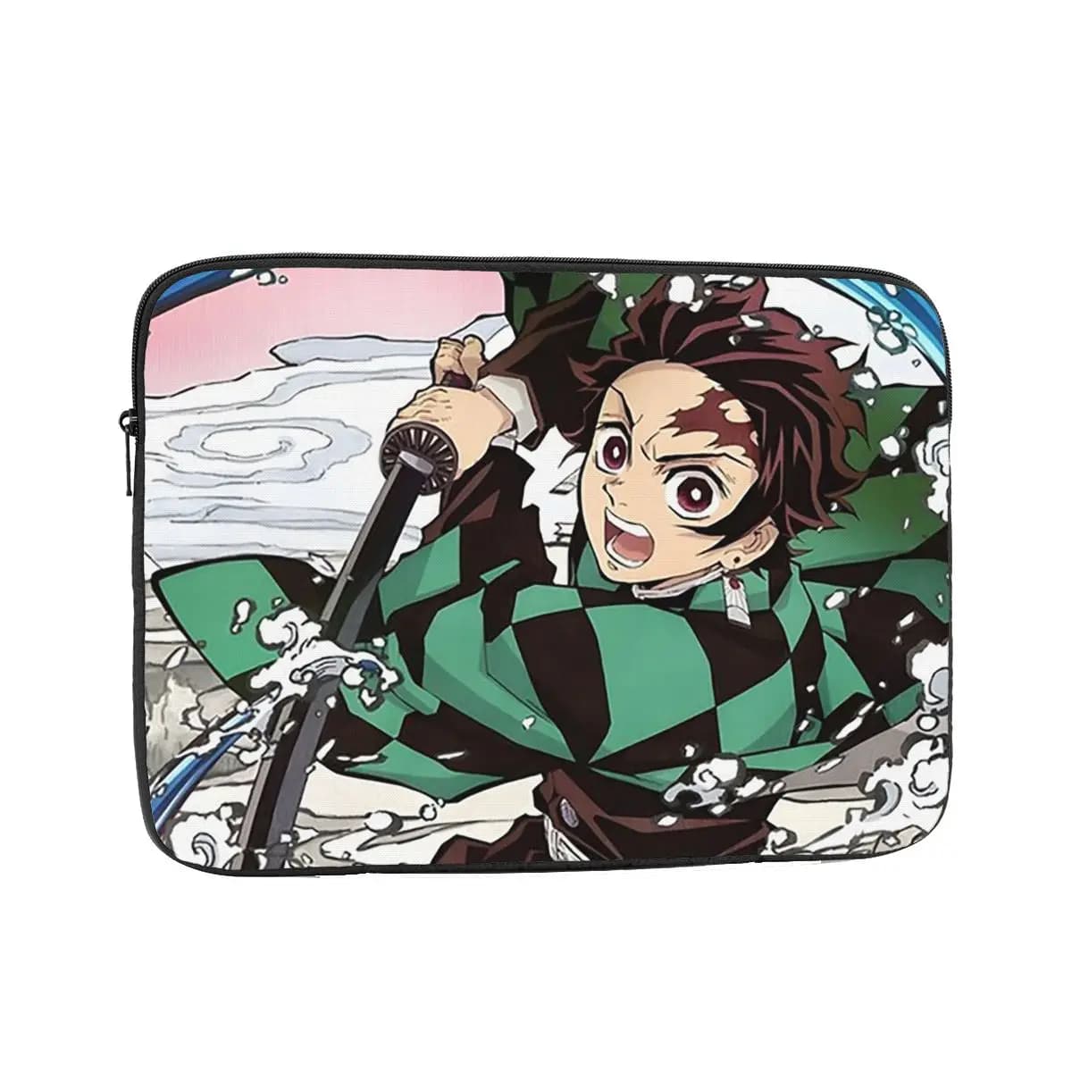 Demon Slayer Kimetsu No Yaiba Kamado Tanjirou Custodia per laptop Borsa per notebook Custodia per tablet Custodia antiurto