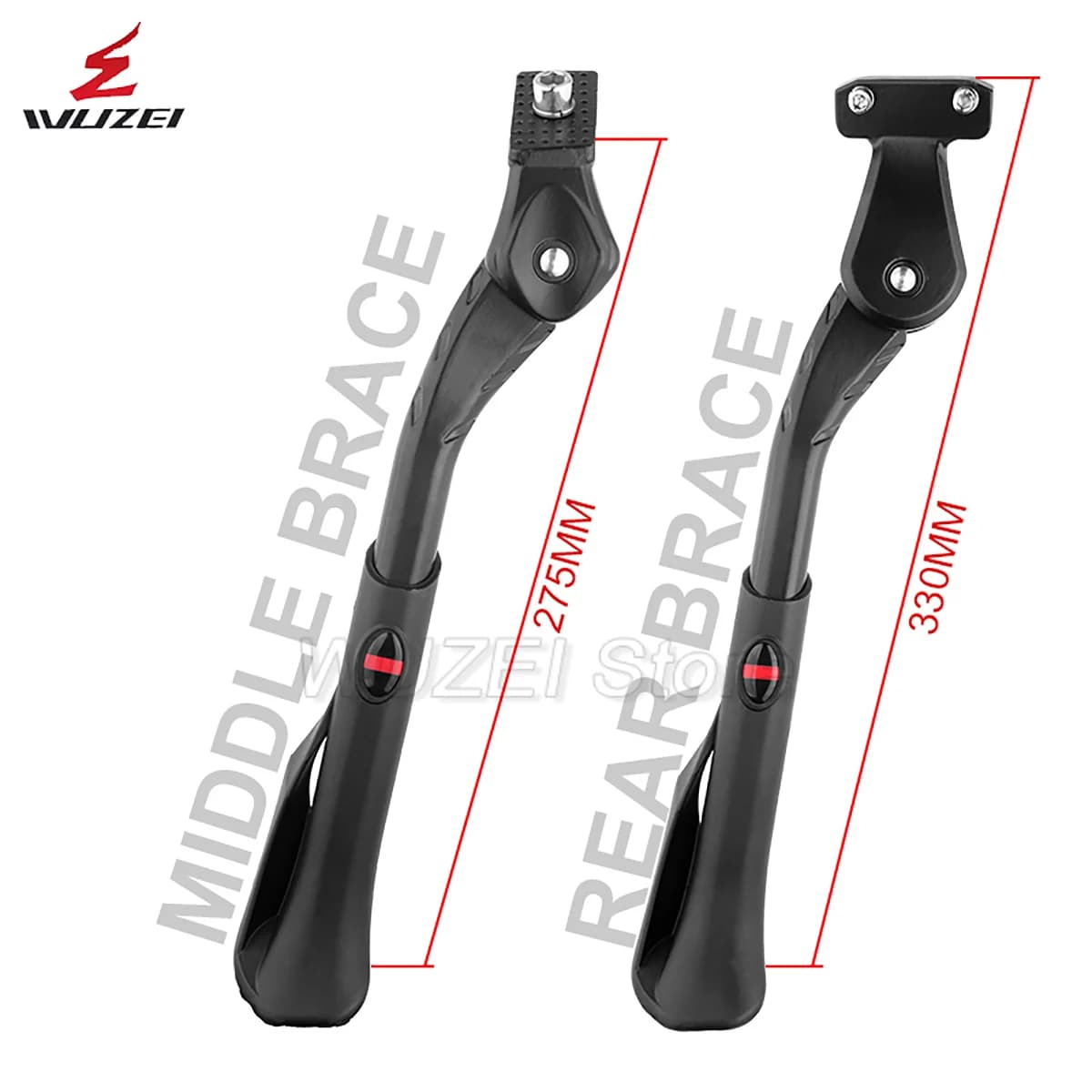 MTB stand adjustable e-bike Snow Bike Parking Rack foot support for heavy bicycle footrest for Mountain Bike upper grade