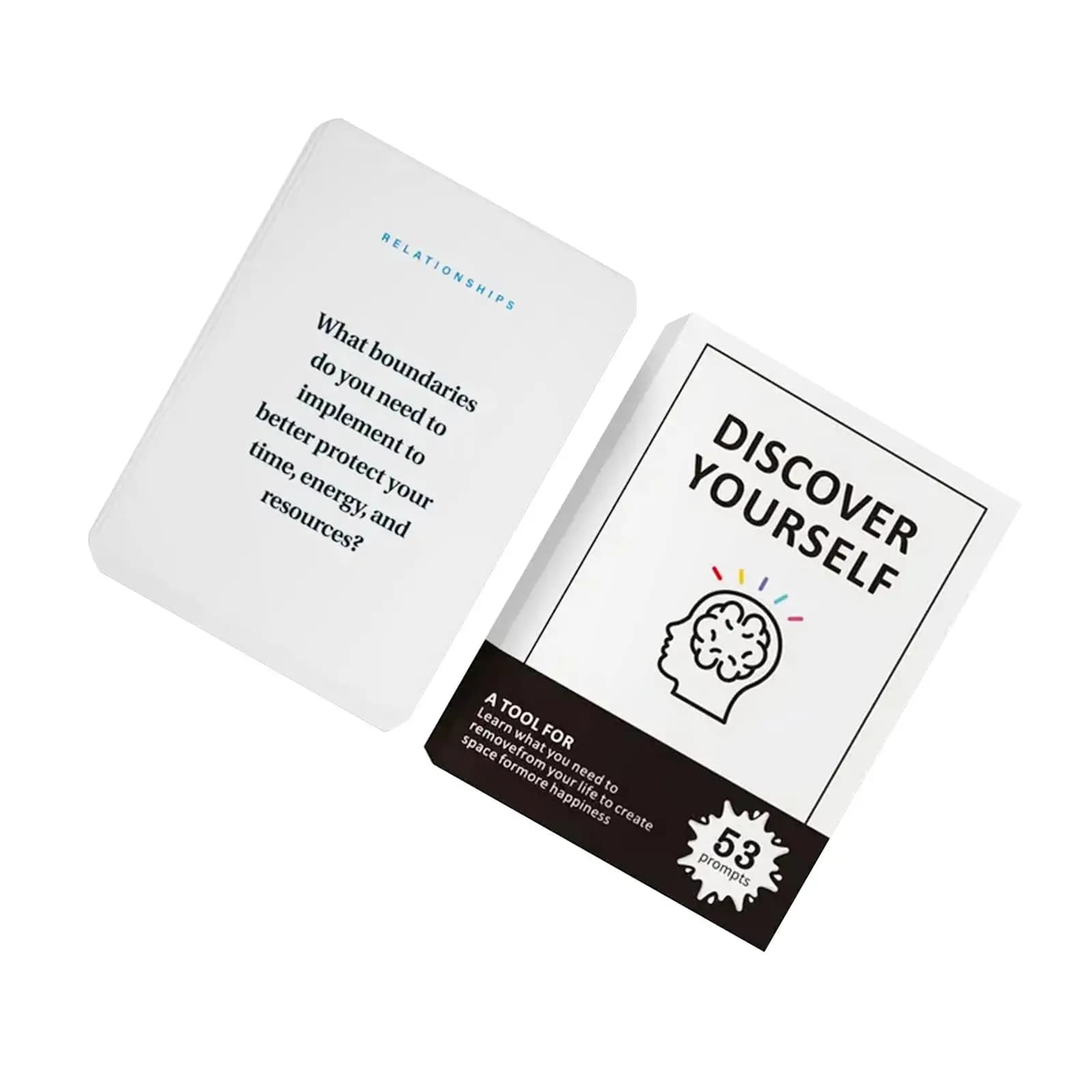 Set di 53 Carte Promotive per Gioco da Tavolo Interattivo per Bambini, Adulti e Famiglie