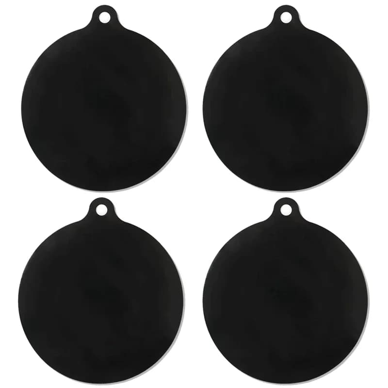 4PCS Tappetino per piano cottura a induzione Protezione antigraffio per piano cottura per stufa a induzione Tappetini in silicone multifunzionali per rivestimenti per friggitrice ad aria