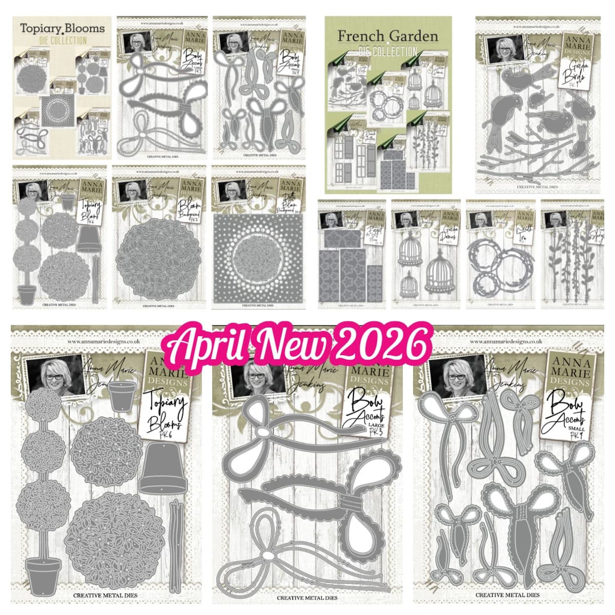 Metal Cutting Dies Scrapbooking DIY Album Dottie Bloom Background Die Set Paper Card Embossing Craft Supplies Decor Cut Die