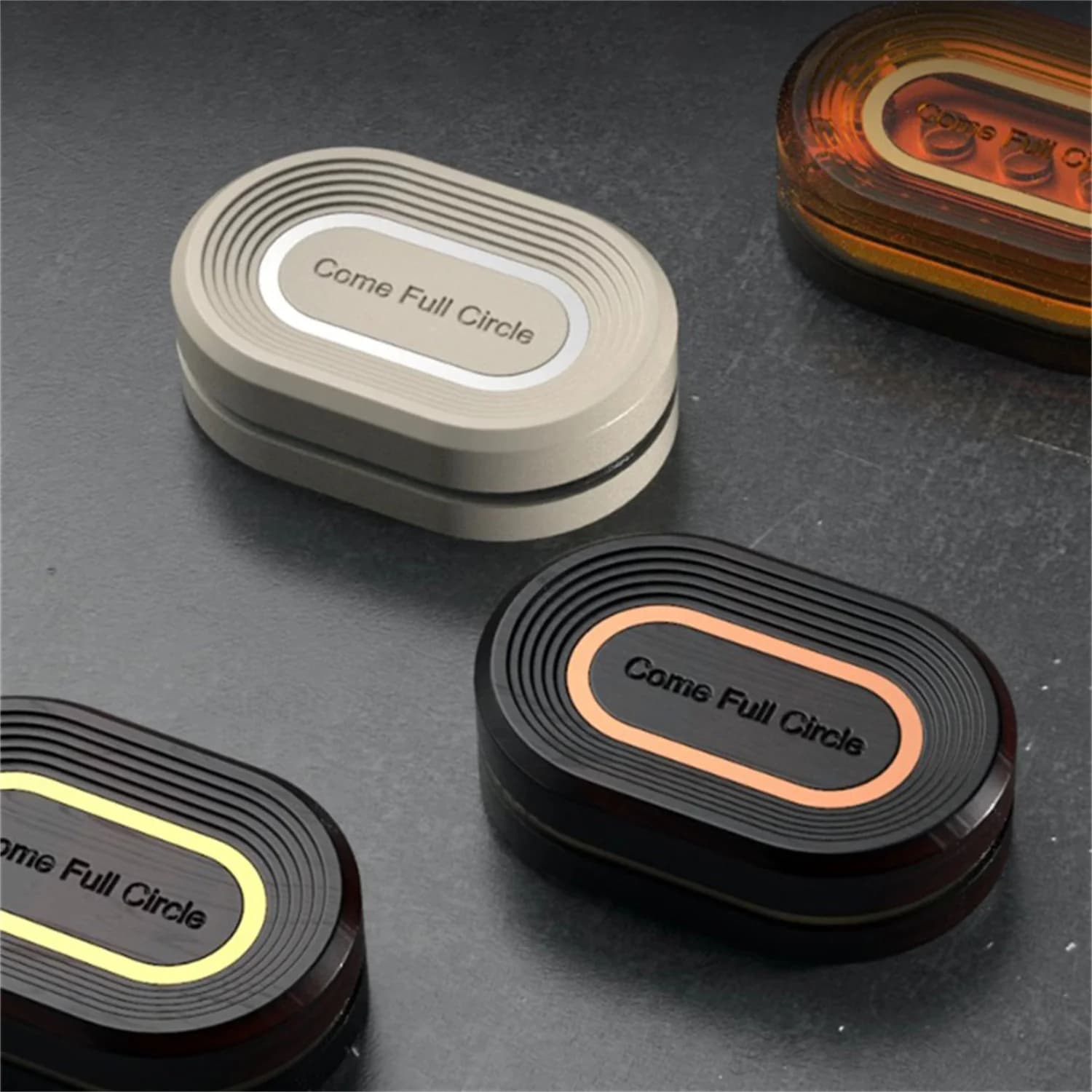 GD EDC Fingertip Gyro Fidget Spinner Toy giocattoli di decompressione in lega di alluminio
