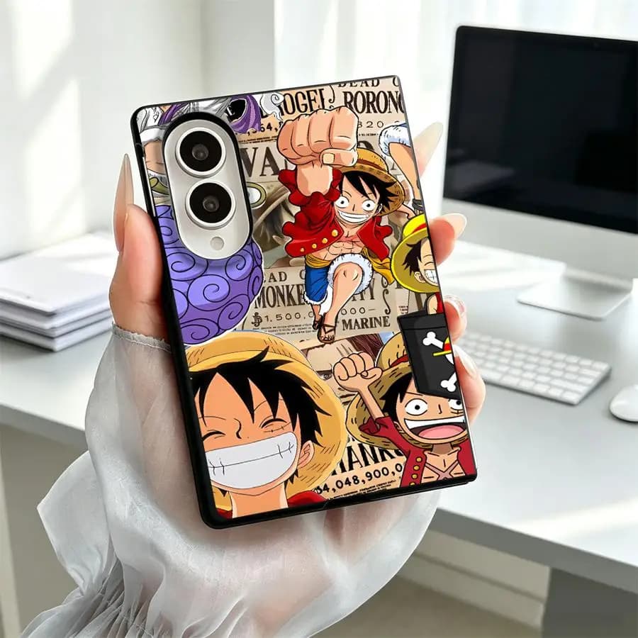 Luxury Phone Cover Case for Samsung Galaxy ZFold Wide ZFold8 Z Fold 8 Z Fold8 Wide New World O-One P-iece