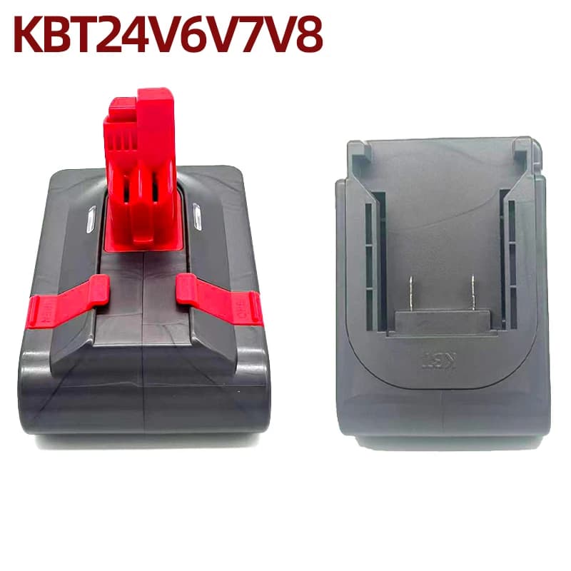 3-in-1 Battery Adapter for Kobalt 24V Lithium-ion Batteries KBT24V 6V 7V 8V To Work for Dyson V8 V7 V6 Series Vacuum Cleaners
