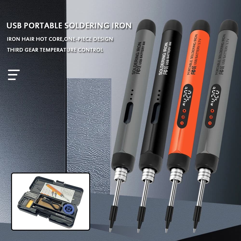 USB mini small set welder portable type C interface for home use 800 mAh battery Adjustable temperature