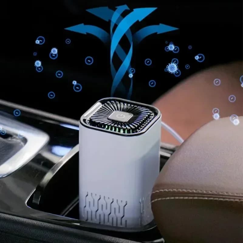 Purificatori d'aria piccolo filtro Hepa portatile purificatore d'aria casa rimuovere l'odore di fumo Formaldehy per la camera da letto dell'auto piccolo purificatore d'aria