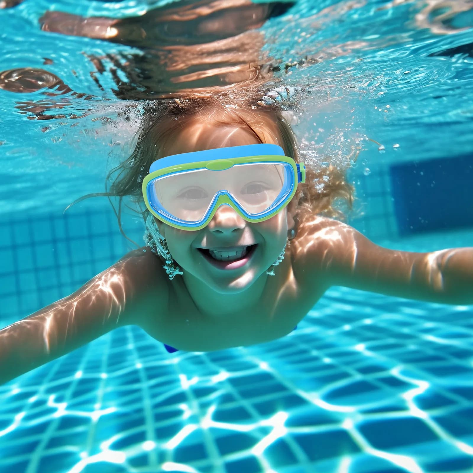 Waterproof Children's Swimwear Protection for Adjustable Children's Swim Eye Coating UV Coating Supplies for Kids Swimming