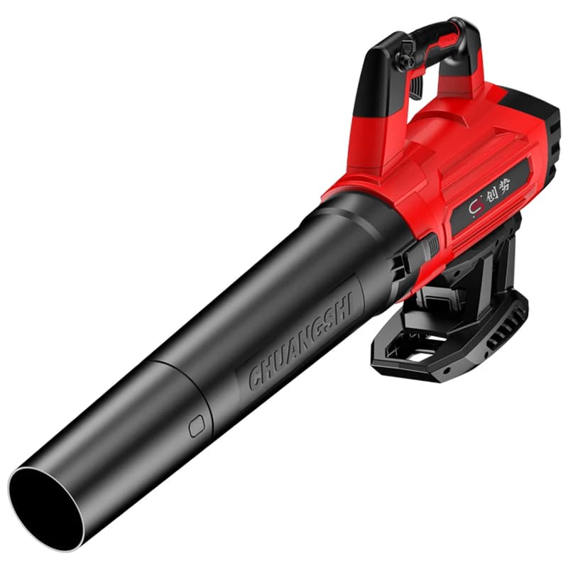 Asciugacapelli con batteria al litio ricaricabile, ventilatore industriale ad alta potenza, forte soffiaggio di fuliggine e rimozione della polvere Pistola per tempeste industriale