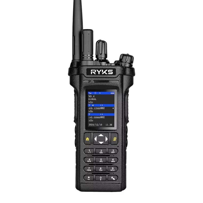 4G Walkie Talkie a lungo raggio 5000Km Poc Radio 199Ch Chiamata singola Chiamata di gruppo Tipo-C Caricatore da campeggio per Ptt globale Walkie 2025