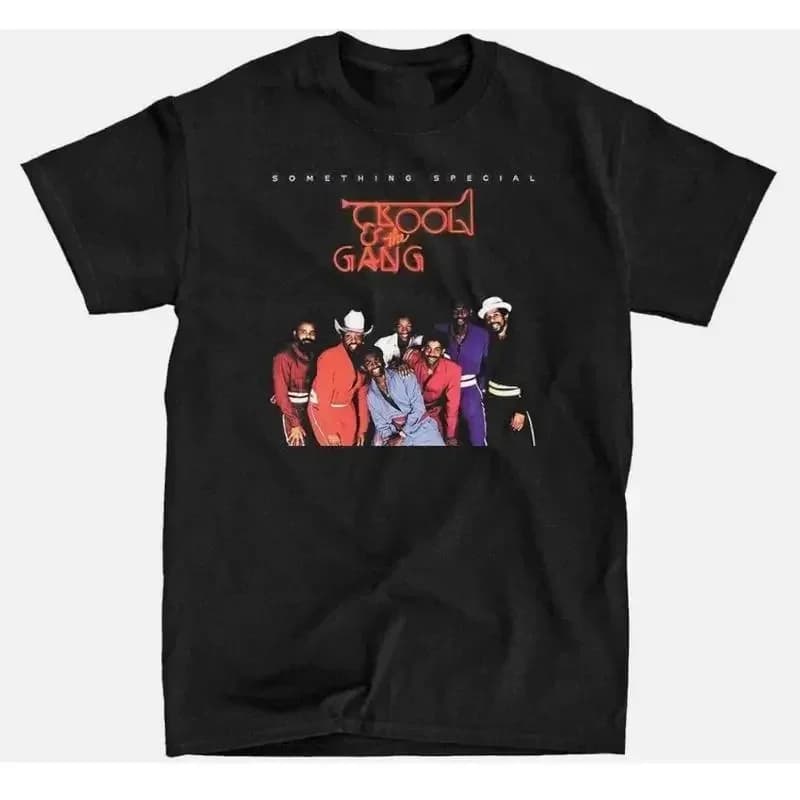 Maglietta Kool And The Gang Band Fan nera taglia S 5XL