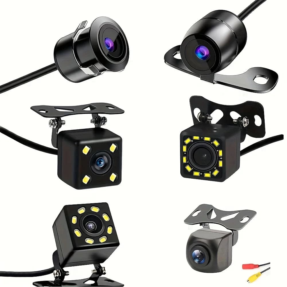 Telecamera per retromarcia per auto assistente di parcheggio telecamera di retromarcia cavo RCA per pickup per auto veicoli SUV