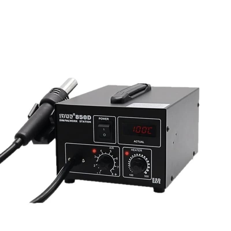 850D anti-static heat gun mobile phone computer maintenance temperature 852 digital display constant temperature hot air