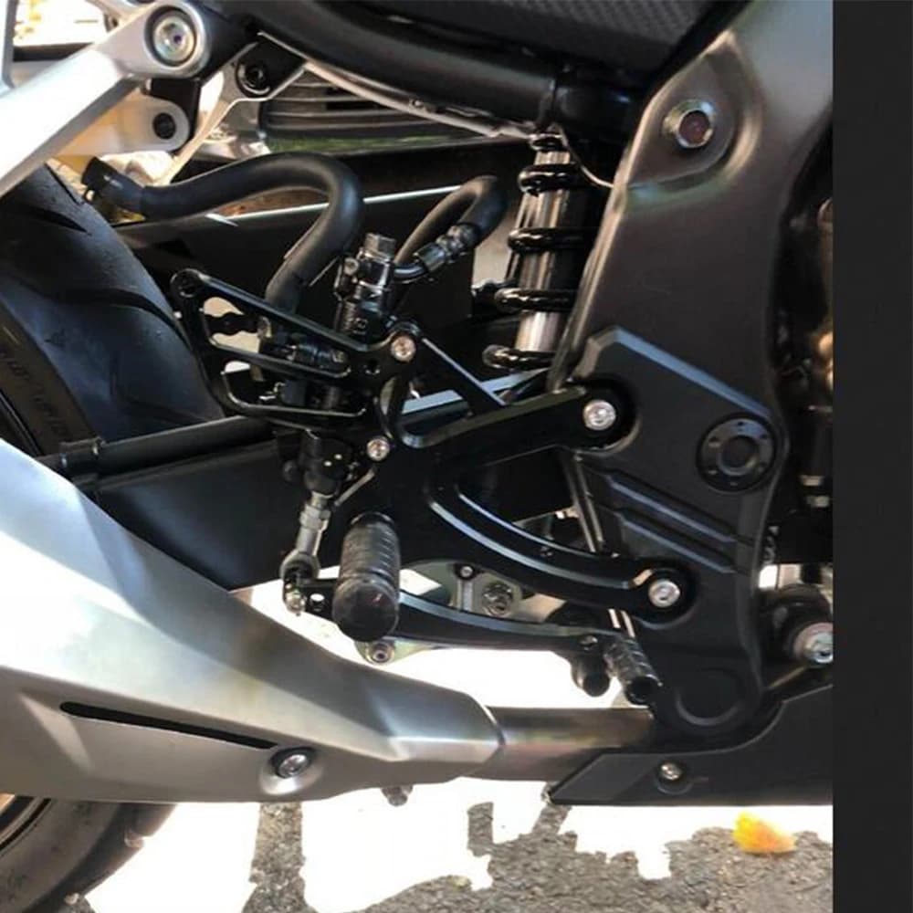 Per Honda CBR500R 400R CB500F/400F 2013-2023 Moto Rearset Poggiapiedi Pedana In Alluminio Regolabile Posteriore Set Poggiapiedi Pedale