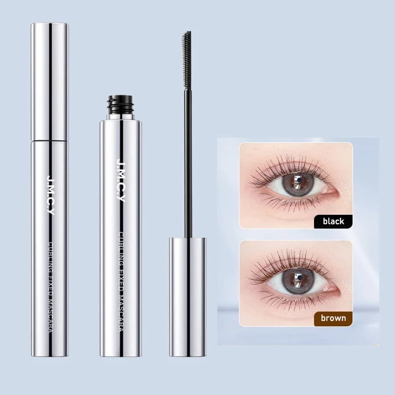 3D curled eyelashes mascara, thin brushed mascara, waterproof tubular mascara Long-lasting eyelashes without lumps defined eyelashes