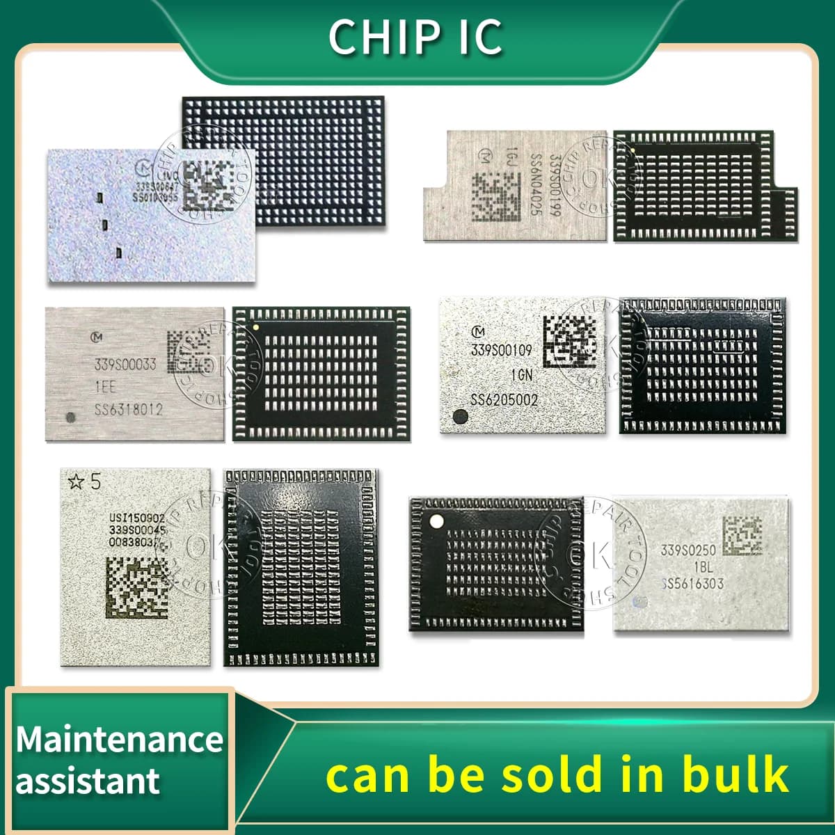 339S00647 339S00199 339S00033 339S00109 339S00045 339S0250 ic wifi per iPhone 6 6P 11 11Pro 11PM iPad Air WiFi Modulo IC Chip