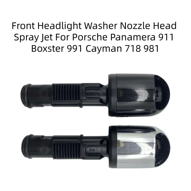 Ugello lavafari anteriore a getto per Porsche Panamera 911 Boxster 991 Cayman 718 981