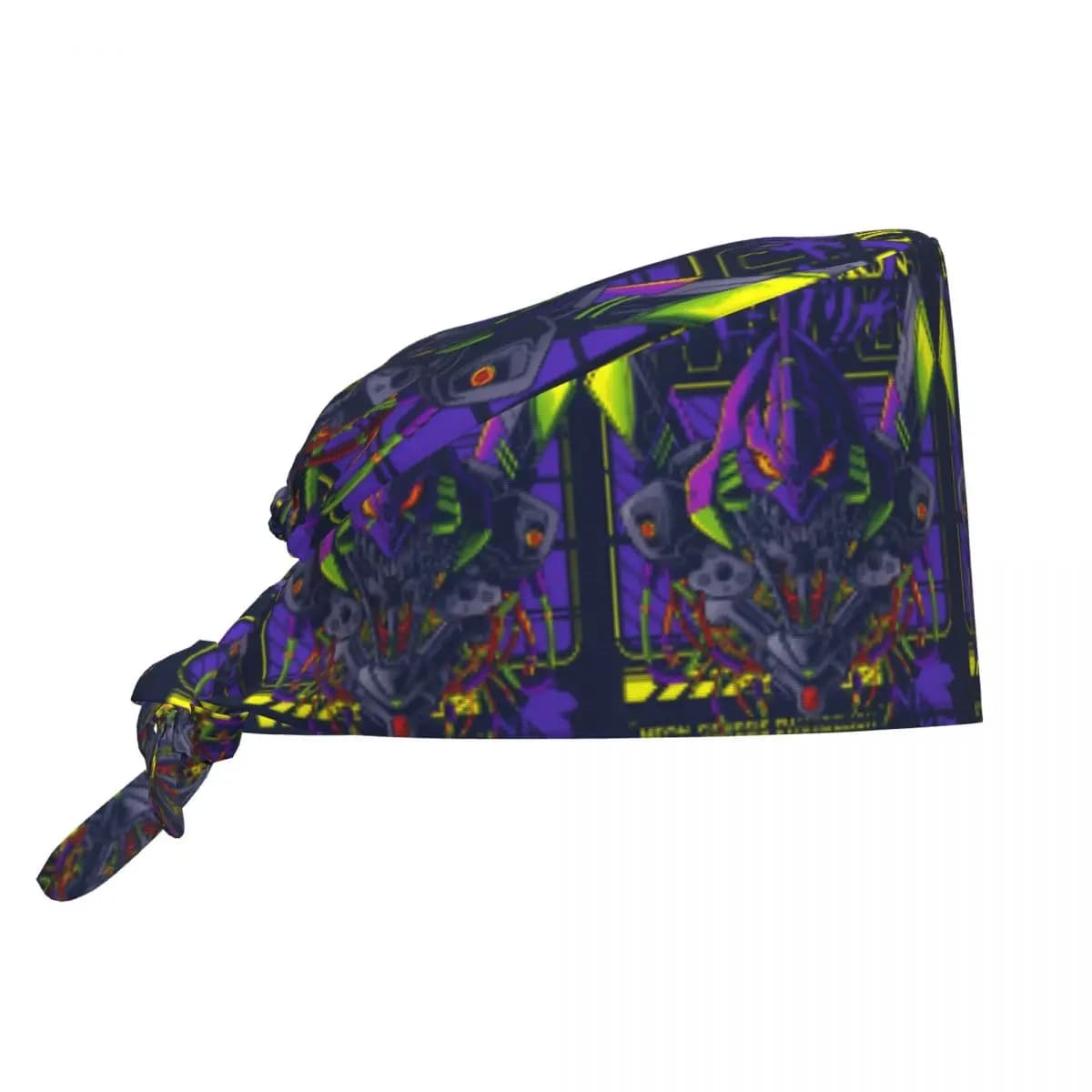 Cappello Chirurgico Personalizzato E-Evangelions, Berretto da Sala Operatoria Stile Mecha per Uomo e Donna, Cappello da Infermiere, Cappello da Laboratorio