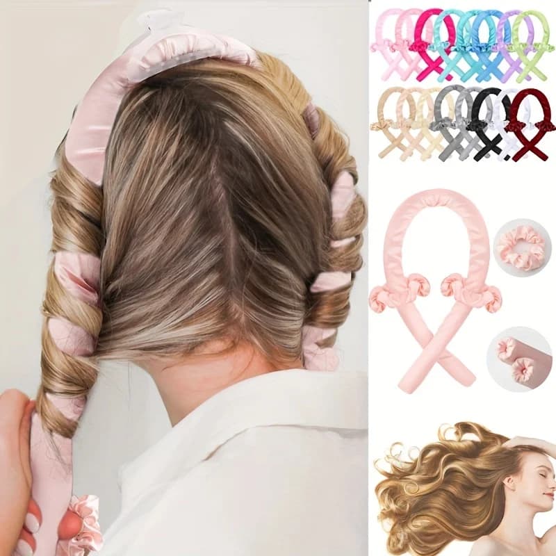 Heat-free curling rod Hair accessories Hair band Iron curlers Silk curlers Pivot curlers Iron curlers Soft curler for sleeping