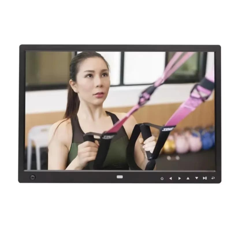 15 Inch Black White Good Look Lcd Sexy Video Electronic Picture Bulk Digital Photo Frame