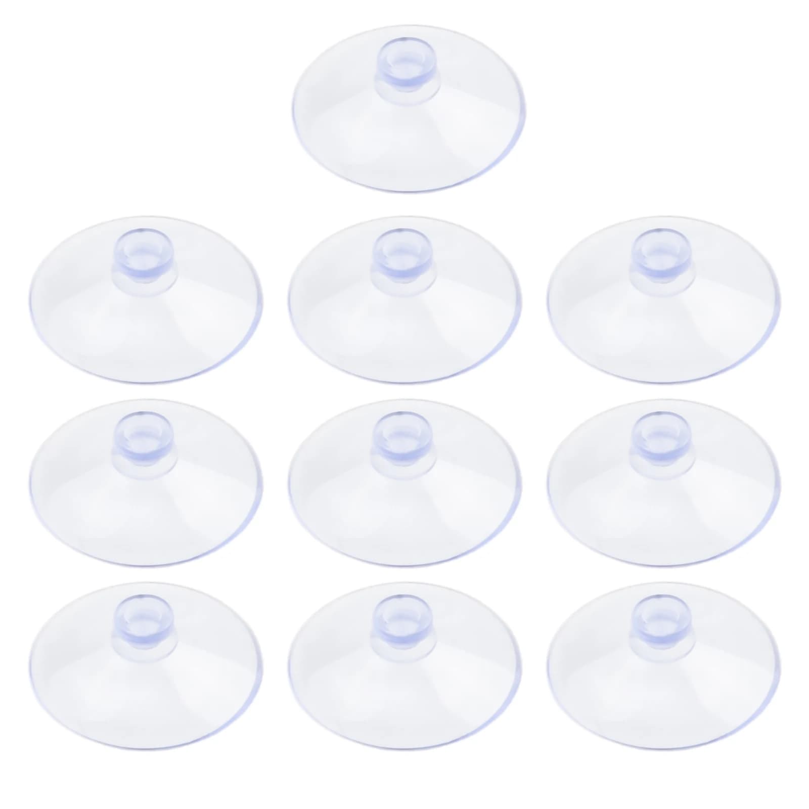Convenient Removable Suction Cup Hooks Set of 10 Suitable for Kitchen and Bathroom Glass Casement Walls Easy to Clean