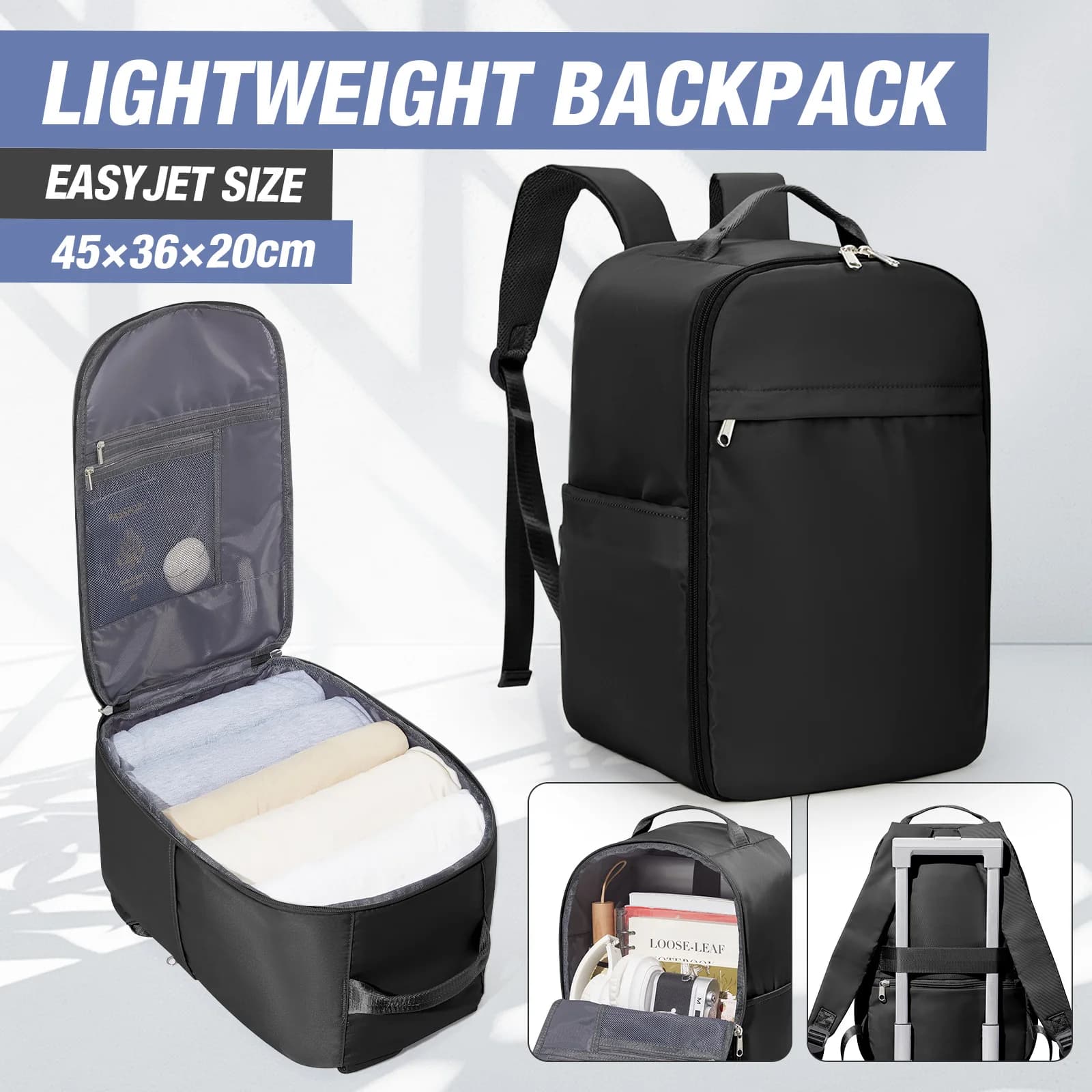 Travel Backpack Cabin Airplane 45x36x20 for Easyjet Travel Backpack Cabin Bag,Suitcase Hand Luggage Backpacks For Travel, School