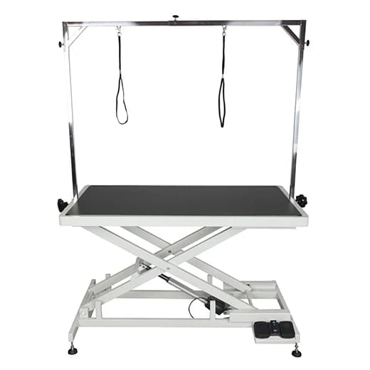Shernbao FT‑808 Electric Lifting Dog Grooming Table Mobile Pet Grooming Station with Grooming Arm Noose for Large Dogs Pet Salon