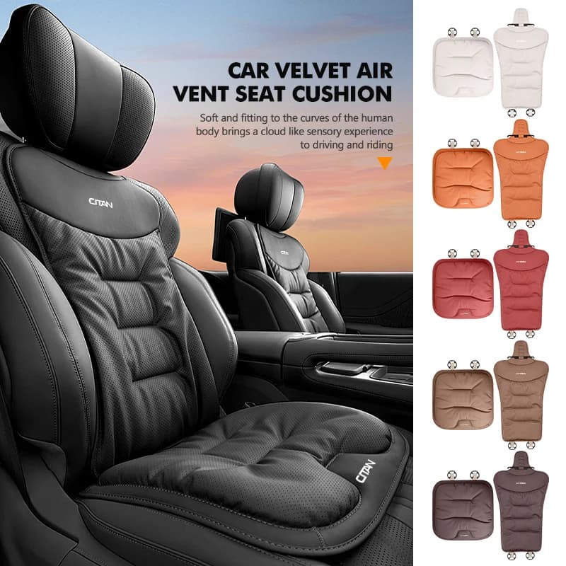For Mercedes Benz Car Front Rear Seat Cover Velour Cushion Backrest Protect Mat W124 W204 VITO Sprinter Viano V-Class R-Class