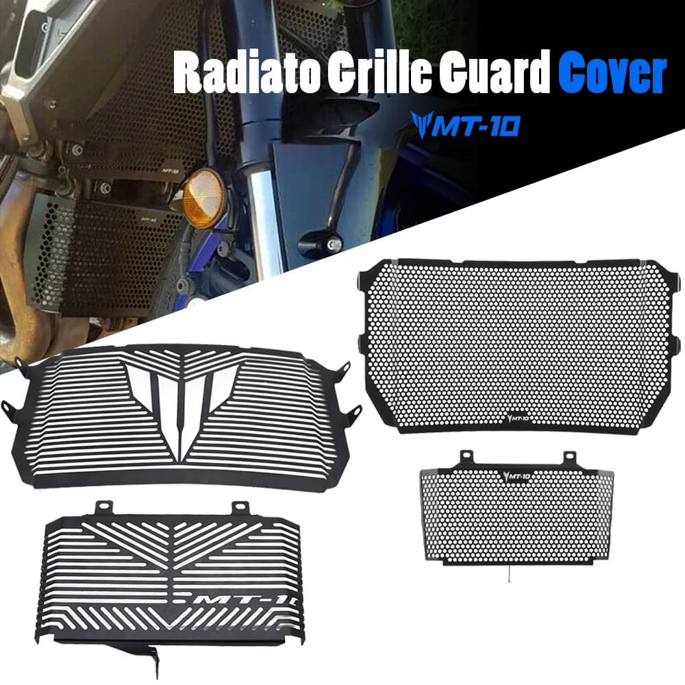 2024 2025 Per Yamaha MT-10 MT10 MT 10 FZ10 FZ 10 FZ-10 2016 ~ 2023 CNC Moto Griglia Del Radiatore Guardia Radiatore Olio di Raffreddamento copertura di raffreddamento