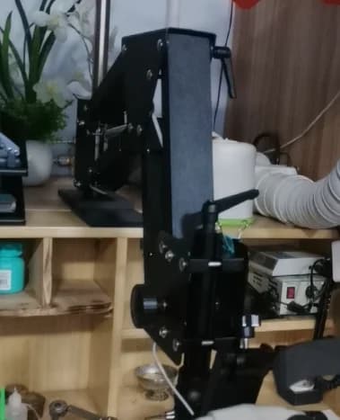 Supporto per braccio articolato regolabile, testa di montaggio da 76 mm per microscopio binoculare trinoculare
