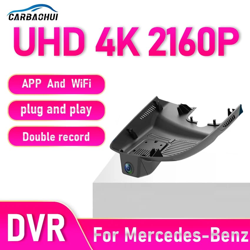 Telecamera DVR per auto Plug and Play UHD 4K per Mercedes-Benz MB GLA 180 X156 CLA 200d W117 CLA200d 136PS W176 GLA180 2015-2019