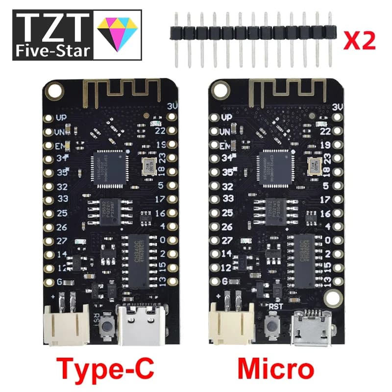 1/3PCS ESP32 Lite V1.0.0 Scheda di sviluppo Wifi Bluetooth ESP32 ESP-32 REV1 CH340G MicroPython 4MB Micro/TYPE-C USB per Arduino