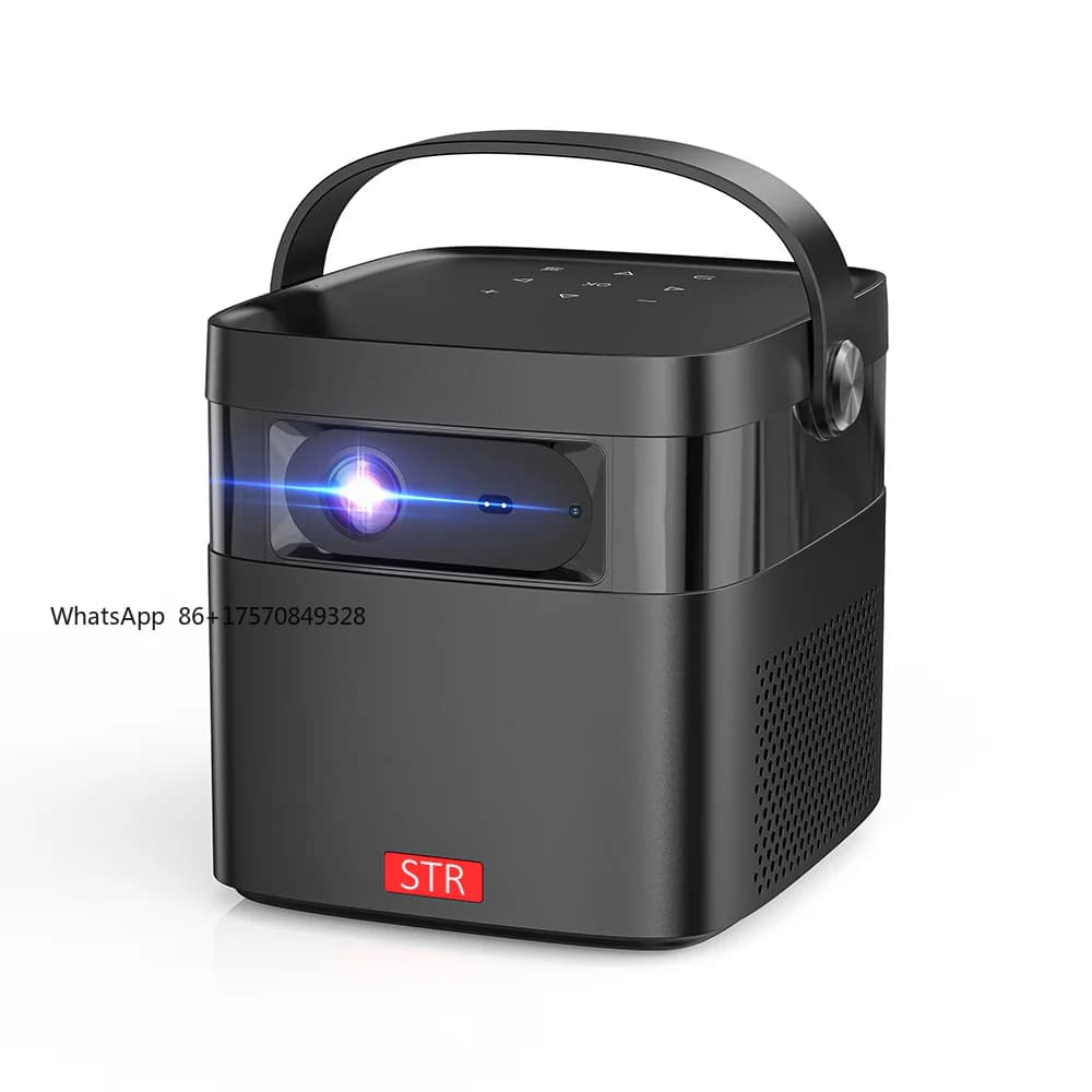 Smart Android 9.0 DLP LED 3D Full HD Native 1080P Camping Home Mini Proyector Outdoor Cinema Beamer TV Projector