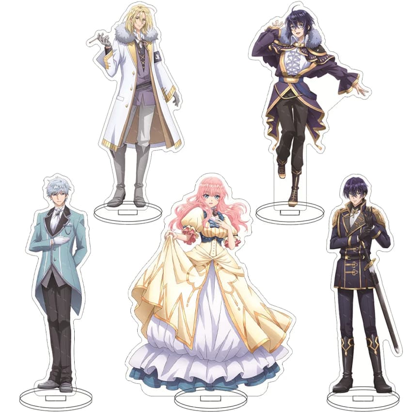 16CM Anime Figure 7th Time Loop: The Villainess Enjoys a Carefree Life Married to Her Worst Enemy! Cos Acrylic Stand Ornaments