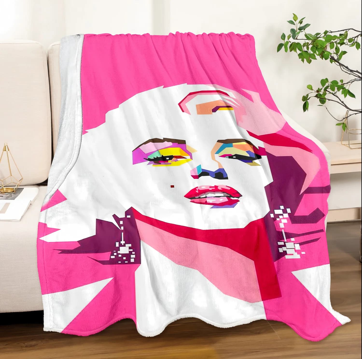1PC Coperta Sottile Moda ragazza Pop Arts donne Golden Girls HD Stampa Coperte per Pisolino Divano Divano Letto Auto Campeggio Morbido lancio Regalo