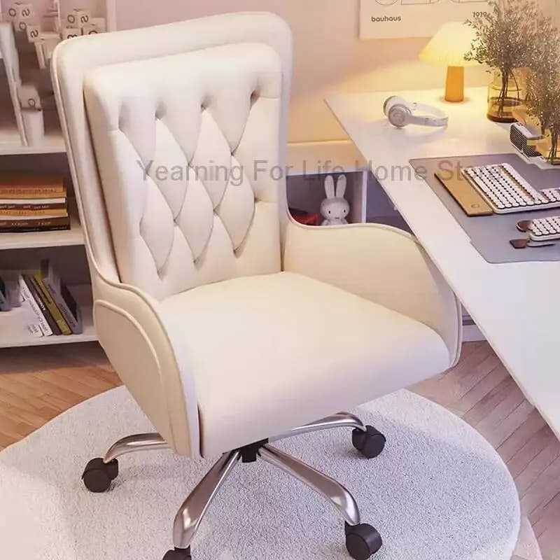 Cuscino per schienale per sedia da ufficio con estensione moderna Cuscino girevole per sedia da gioco di lusso orientato dal design a basso prezzo Nuovo