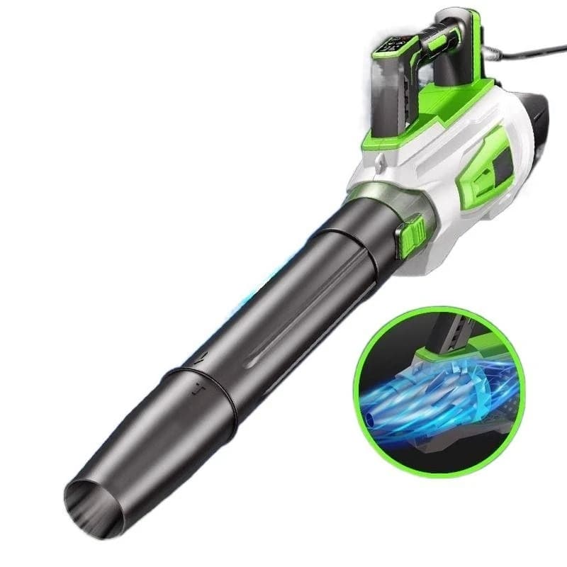 Asciugacapelli a batteria al litio Spazzaneve elettrico Il collettore di polveri industriale colpisce foglie