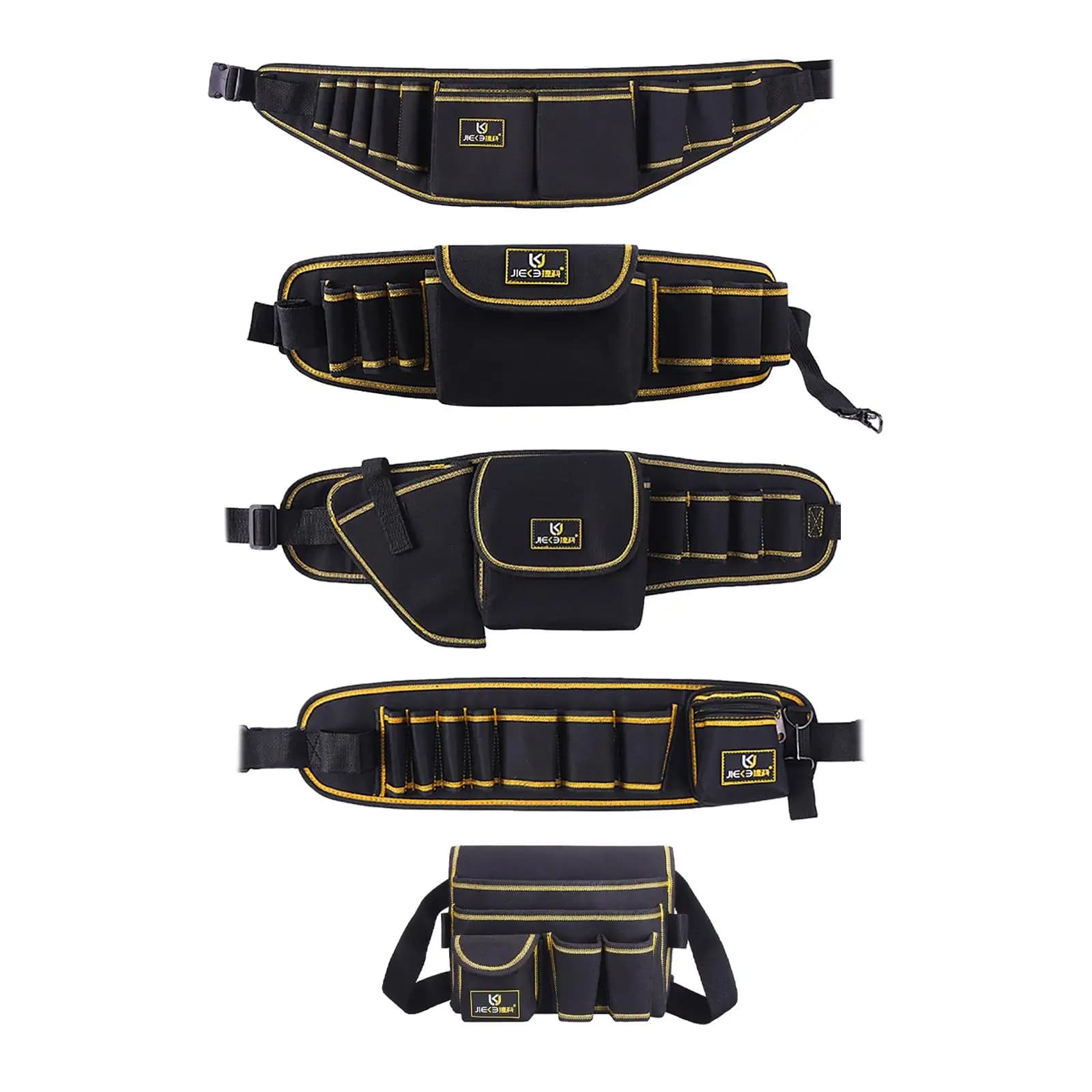 Strumento di fissaggio della cintura Toolbelt Buckle Maintenance Holder Combo Heavy Duty organizer marsupio per falegnami elettricista uomo
