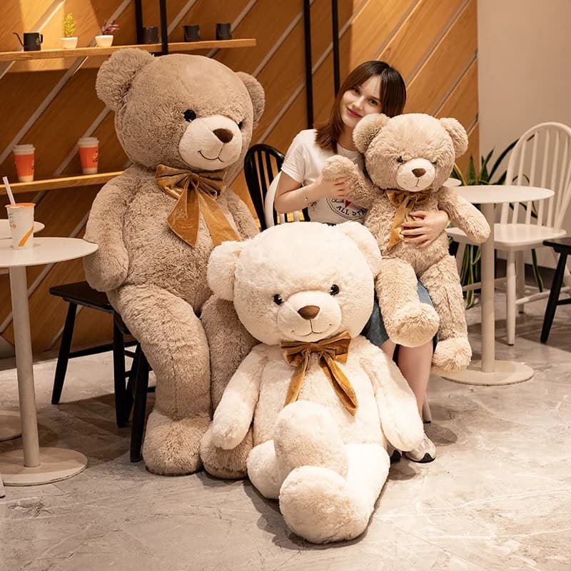 Peluche orso americano gigante di alta qualità bambola di peluche morbido orso di peluche giocattoli per ragazze regalo di compleanno amante di San Valentino