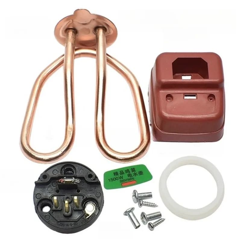 Suitable for electric kettle heating tube, pure copper heating tube, stainless steel electric heating tube, kettle core 1500W