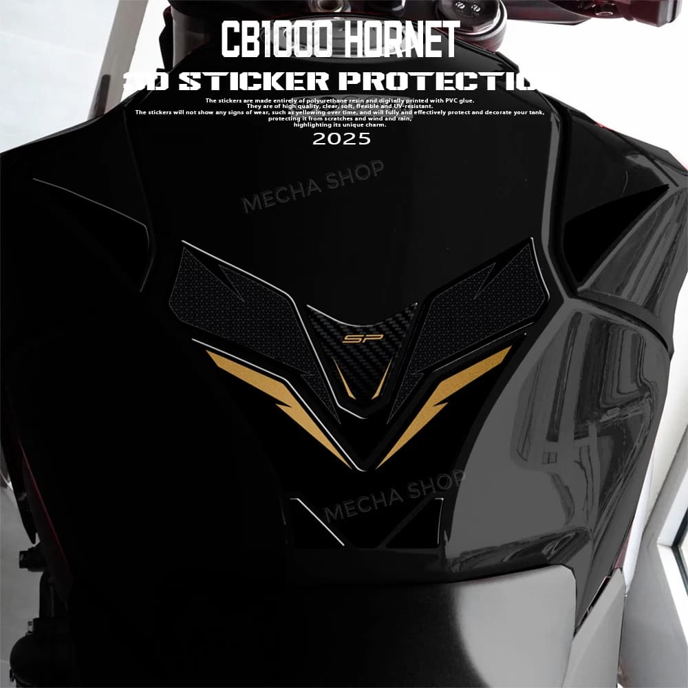Per CB 1000 Hornet SP CB1000 2025 Kit adesivi di protezione antiscivolo in resina epossidica 3D per moto