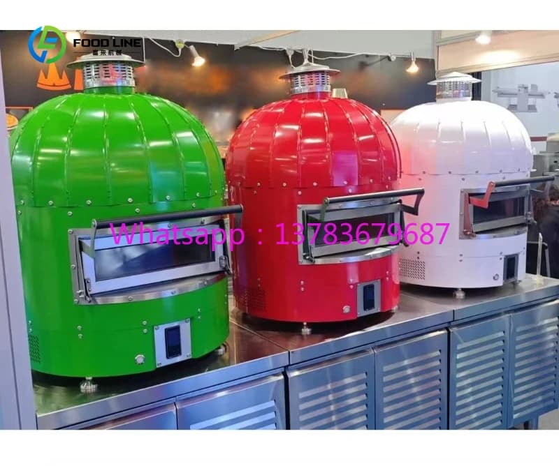 Forno Elettrico Commerciale a Cupola per Pizza da Banco con Piano in Pietra, Fornitore di Fabbrica Personalizzato 50 ° C~500 ° C