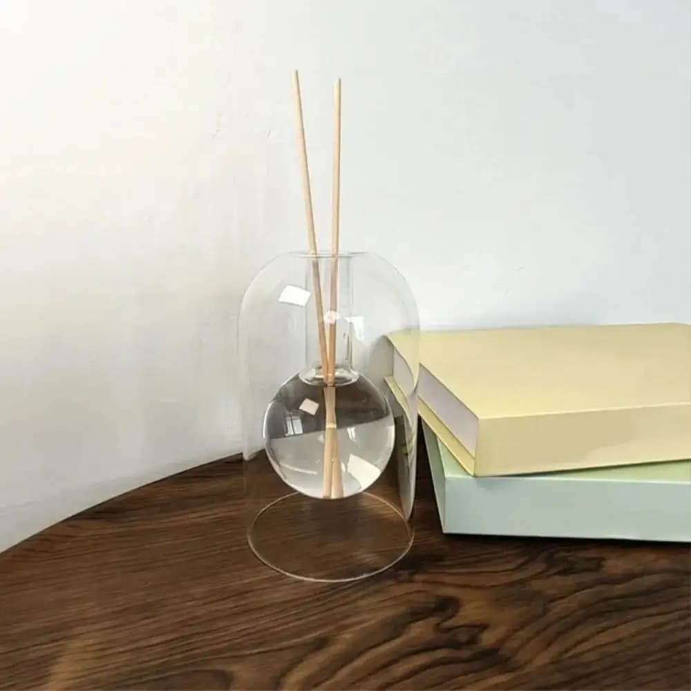 Creative Aromatherapy Diffuser Bottle 130/200ML Minimalism Essential Oil Evaporation Bottle Refillable Double Layered