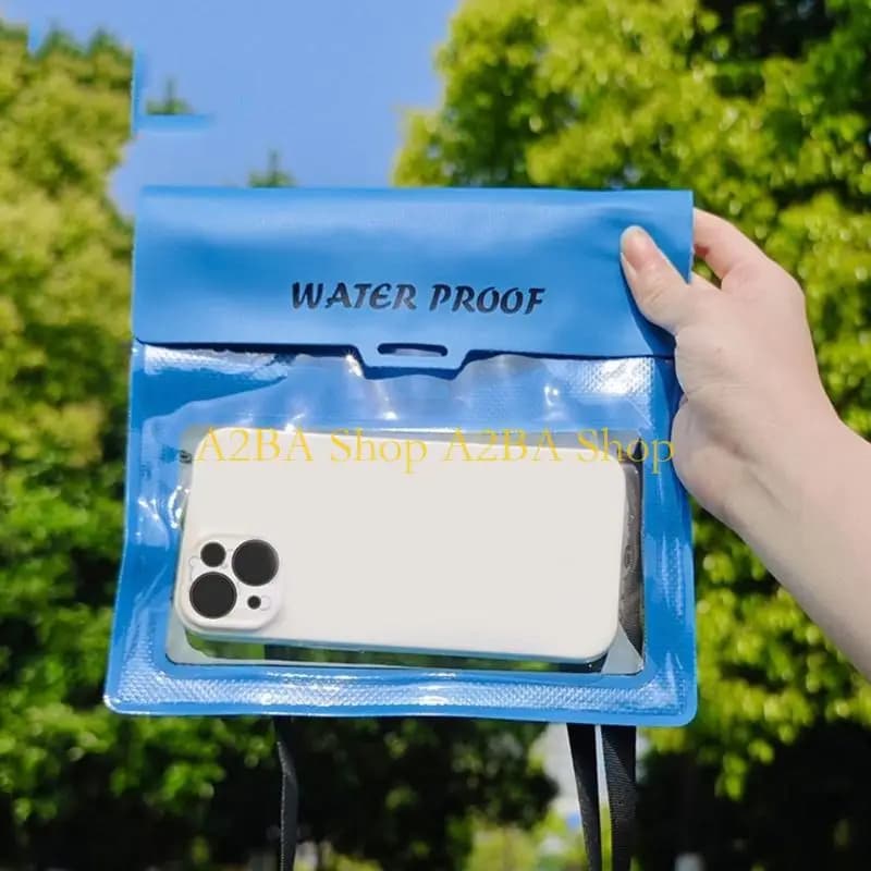 A2BA Adjustable Strap Large Capacity 10M Deep Waterproof Phone Protector with Secure Seal Technology For Snorkeling Surfing