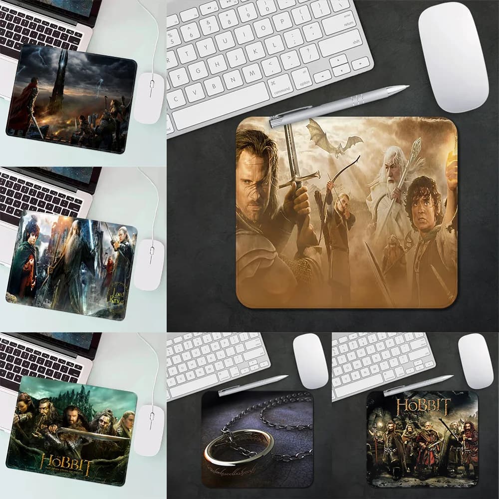 Il L-Lord of the R-Rings Tappetino per mouse da gioco XS Piccolo tappetino per mouse per PC Gamer Decorazione desktop Tappetino per mouse da ufficio Tappeto da scrivania