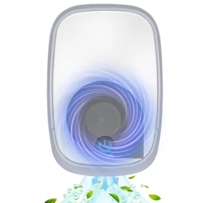 Purificatore d'aria con ionizzatore A76G, ionizzatore d'aria da collegare alla presa, ionizzatori d'aria per la casa, per camera da letto, soggiorno, seminterrato, palestra