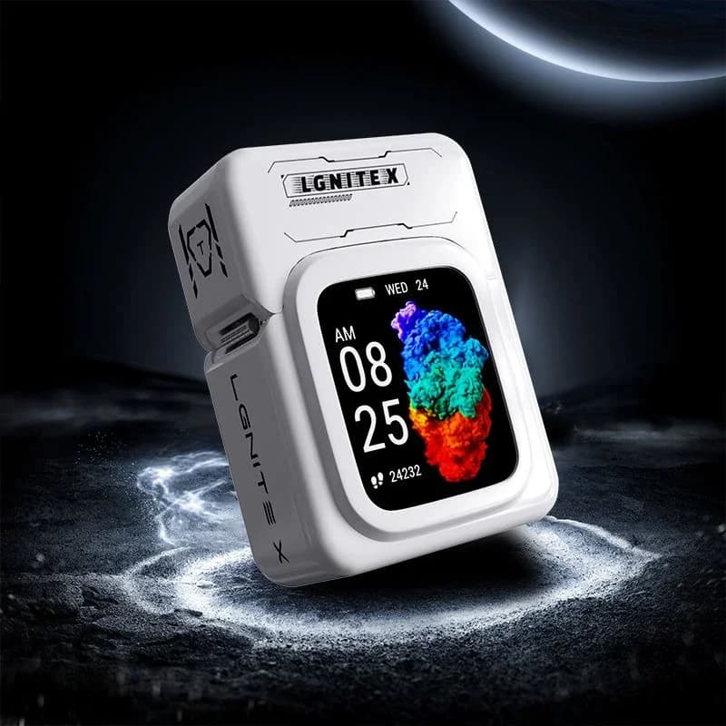 Nuovo accendino elettronico touch screen intelligente Bluetooth Accendino intelligente di fascia alta Accessori per sigarette Accendino motore regalo da uomo