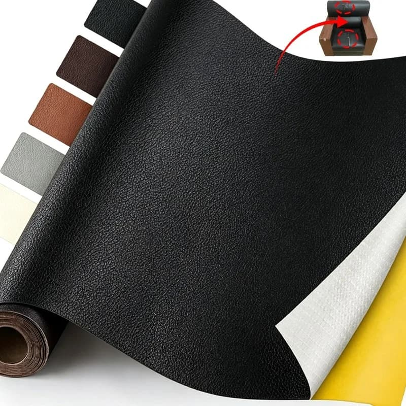 Self Adhesive Leather Repair Patch Tape Furniture Sofa Car Seats Hand Bag Couch Scratch Tape Waterproof Leather Repair Sticker