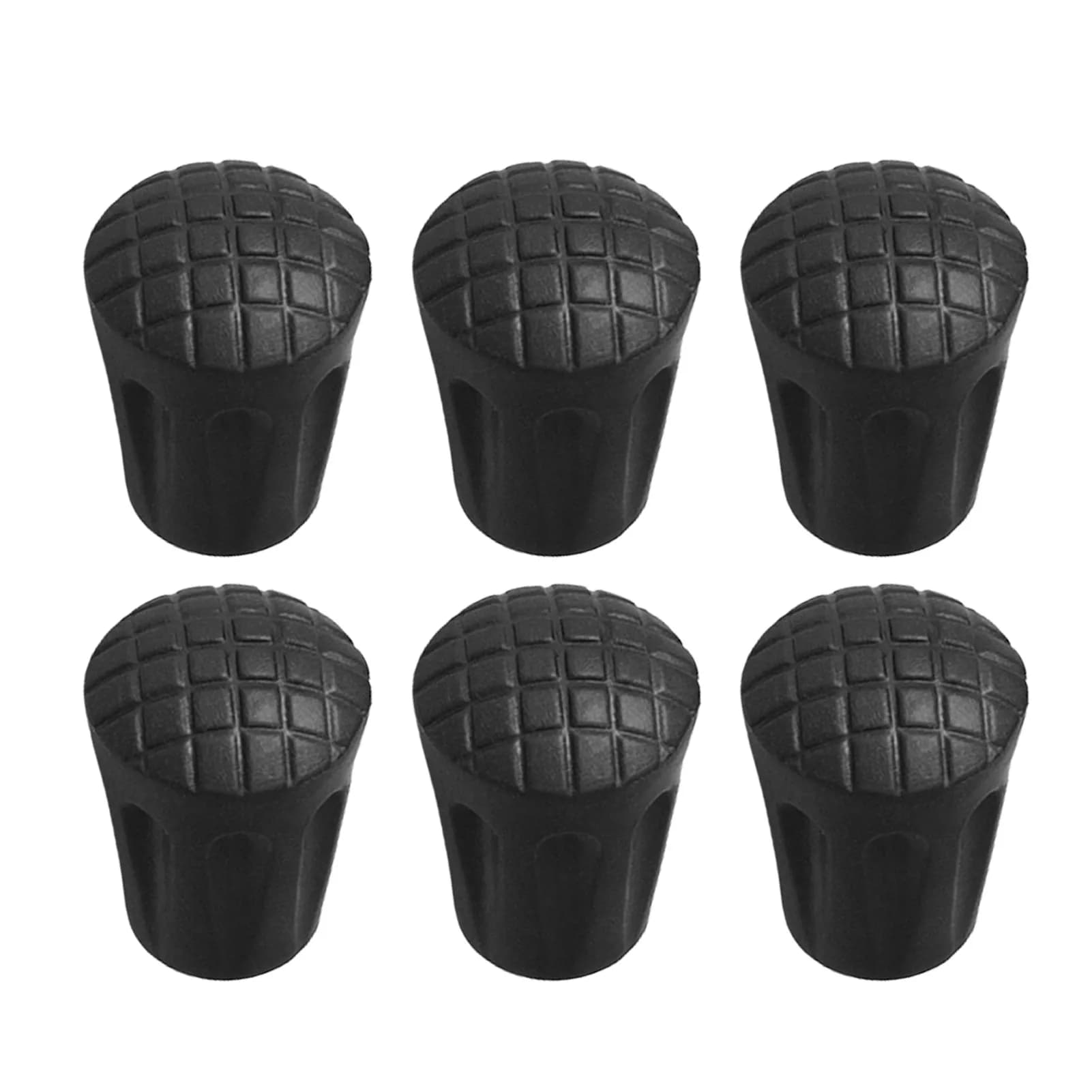 Tips for Trekking poles for walking poles 6 pieces trekking poles terminal caps for shock and improved spare tips